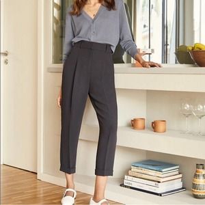 NWT Aritzia Wilfred Black Dashwood Trousers